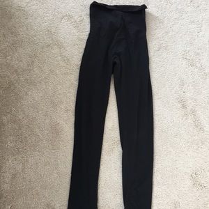 Black maternity leggings